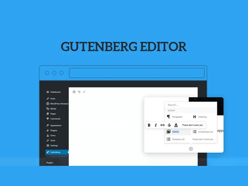 Gutengberg wordpress