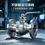 Stainless steel flanged ball valve (1)