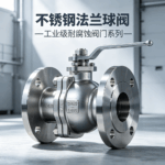 Stainless steel flanged ball valve (5)